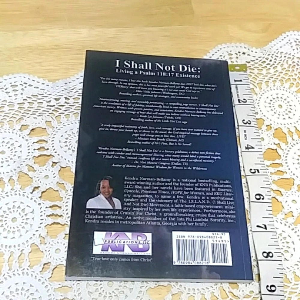 Book Sale! 3 for $10! Bible Study on Psalm 118:17. I shall not die. Christian